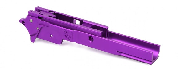 Airsoft Masterpiece EDGE LimCat "BattleCat" Tokyo Marui Hi Capa GBB 3.9 Aluminum Frame (Purple)