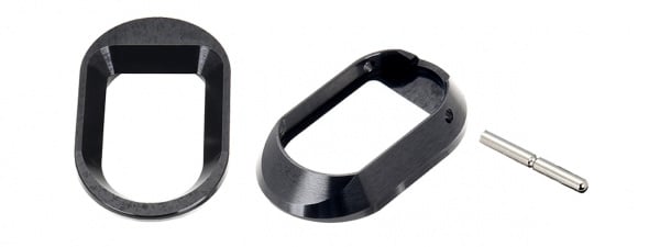 Airsoft Masterpiece Blank Magwell For Hi-Capa Pistols ( Option )