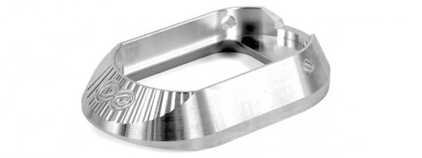 Airsoft Masterpiece Infinity Magwell For Hi-Capa Pistols Type 2 ( Silver )