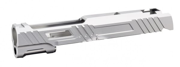 Airsoft Masterpiece Custom "HAWK" Standard Slide for Hi-Capa / 1911 5.1 ( Silver )