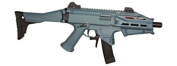 ASG Scorpion EVO 3 A1 ATEK AEG Airsoft SMG (Battleship Grey)