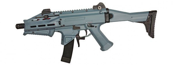 ASG Scorpion EVO 3 A1 ATEK AEG Airsoft SMG (Battleship Grey)