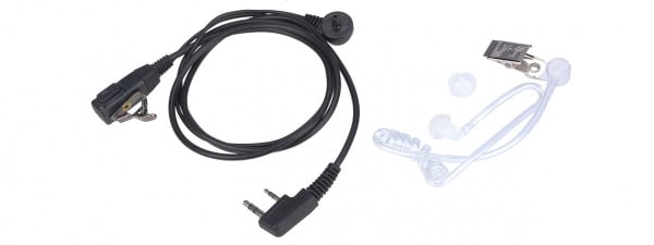 BaoFeng Surveillance Earpiece and Microphone Kit (Black)
