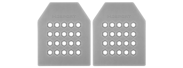 Wosport Lightweight Foam Dummy Ballistic Plates 12"x14"