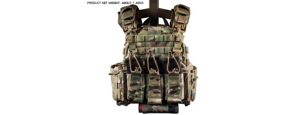 Wosport ARK Tactical Plate Carrier (Tan)