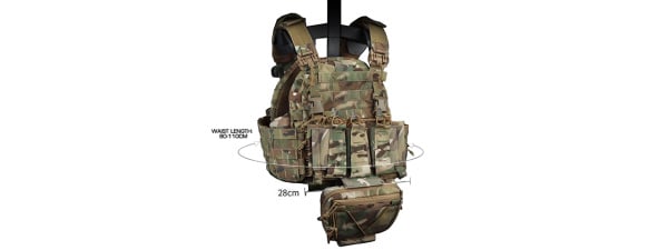 Wosport ARK Tactical Plate Carrier (Tan)