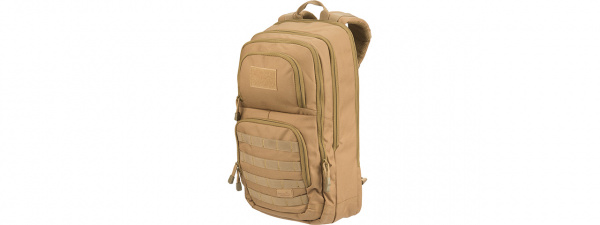 Lancer Tactical 1000D EDC Commuter MOLLE Backpack With Concealed Holder ( Khaki )
