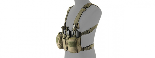 Lancer Tactical Adaptive Sniper Chest Rig (OD Green)