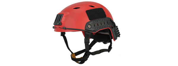 Lancer Tactical BJ Type Helmet ( Red / L - XL )