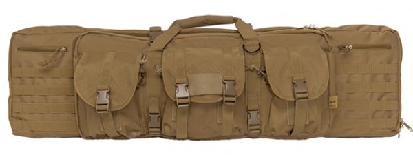 Lancer Tactical 42" Molle Double Gun Bag ( Tan )