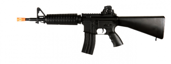 Well M4 Carbine LPEG Airsoft Rifle Full Stock Version ( Black )