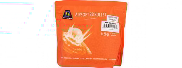 Double Bell 0.20G Airsoft BBs 4000rds ( White )