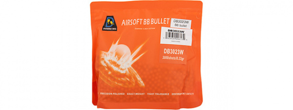 Double Bell 0.23G Airsoft BBs 3000rds ( White )