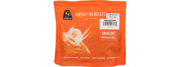Double Bell 0.23G Airsoft BBs 3000rds ( White )