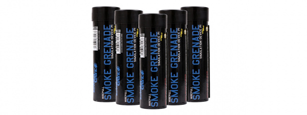Enola Gaye Airsoft Wire Pull Tactical Blue Smoke Grenade WP40 ( 5 pack / Blue )