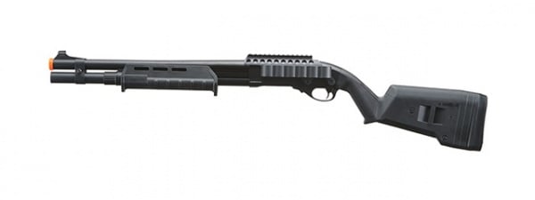 Golden Eagle M870 MP M-LOK Style 3/6-Shot Pump Action Gas Shotgun (Black)