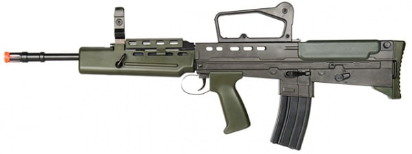 HFC HA202A L85 A1 Carbine Spring Airsoft Rifle ( Black / OD Green )
