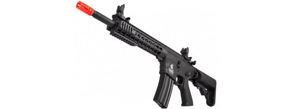 Lancer Tactical LT-12 Gen 2 10" KeyMod M4 Evo AEG Airsoft Rifle Core Series (Black)