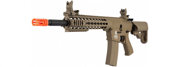 Lancer Tactical LT-12 Gen 2 10" KeyMod M4 Evo AEG Airsoft Rifle Core Series (Tan)