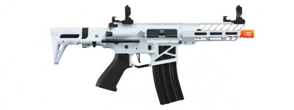 Lancer Tactical ProLine NEEDLETAIL PDW Skeleton AEG Low FPS (White & Black)