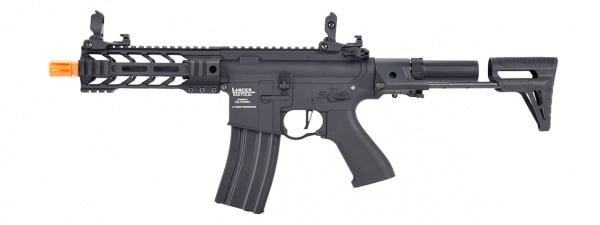 Lancer Tactical Battlehawk M4 PDW ProLine ETC & Full Metal AEG Airsoft Gun ( Black / High FPS )