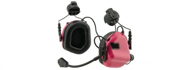 OPSMEN Tactical Earmor M32H MOD3 Helmet Headset ( Pink )