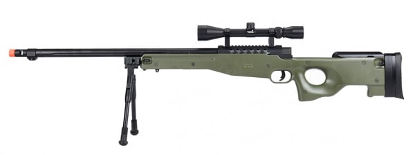 Well MB15 Bolt Action Airsoft Sniper Rifle With Scope And Bipod ( Option )