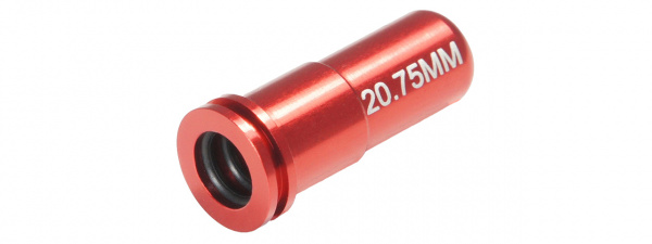 MAXX CNC Aluminum Double O-Ring Air Seal Nozzle For Airsoft AEG (Red)