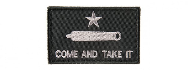 G-Force Come and Take It Embroidered Patch ( Black )