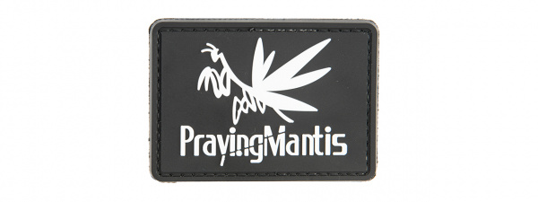 G-Force Praying Mantis PVC Patch ( Black )