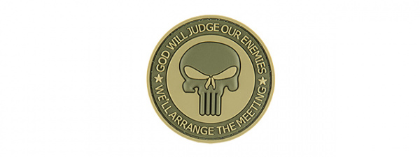 G-Force Punisher Enemies PVC Patch ( OD Green )