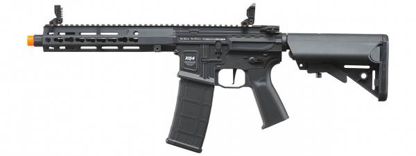 Poseidon PDW 9" PDW w/ Aether v2 & Crane Stock AEG Airsoft Rifle (Black)