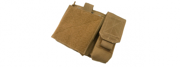 Lancer Tactical AMA SA Admin MOLLE Pouch With Paracord Lacing ( Khaki )