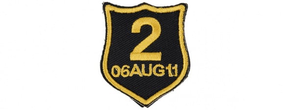 Lancer Tactical NSWDG EX17 Memorial Number 2 06 AUG 11 Patch ( Black )