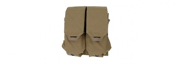 TMC QUOP Double M4 Magazine MOLLE Pouch ( Coyote )