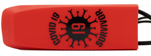 Valken Daggers Barrel Cover "Covid 19 Survivor" ( Red )