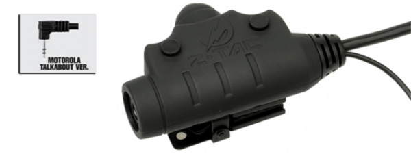 Tac 9 Industries Tactical U94 Motorola 1-PIN Version PTT ( Black )