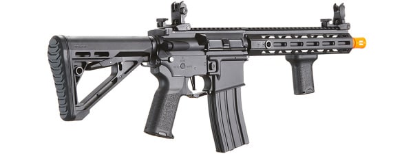 Lancer Tactical Gen 3 Hellion M-LOK 10" Airsoft M4 AEG with Delta Stock (Black)