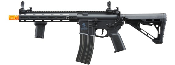 Lancer Tactical Gen 3 Hellion M-LOK 10" Airsoft M4 AEG with Delta Stock (Black)