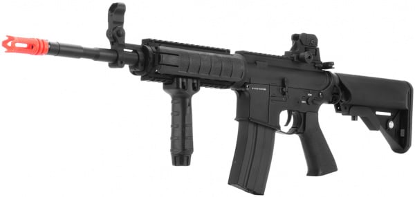 DBoys Tactical CQB-R M4 Full Metal Airsoft AEG with Crane Stock