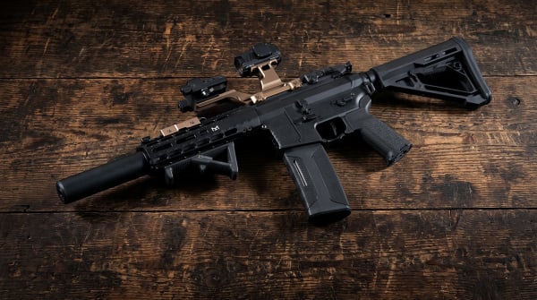 Lancer Tactical Gen 4 Valiant CQB M4 AEG Airsoft Rifle w/ Aster ETU