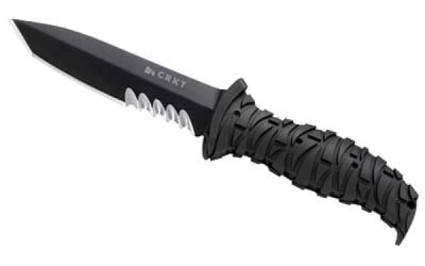 CRKT Ultima 5" Modified Tanto Fixed Blade Knife ( Black )