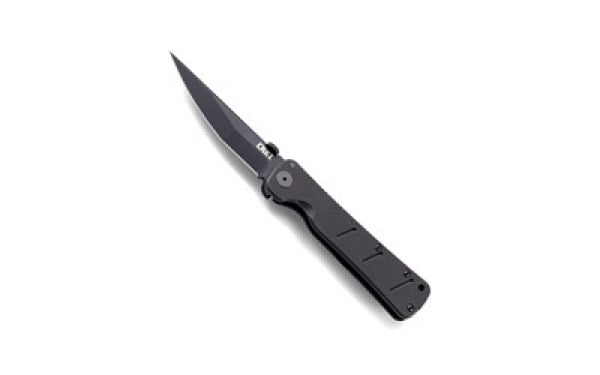CRKT Williams Shizuka Noh Ken Modified Tanto Folder Knife ( Black )