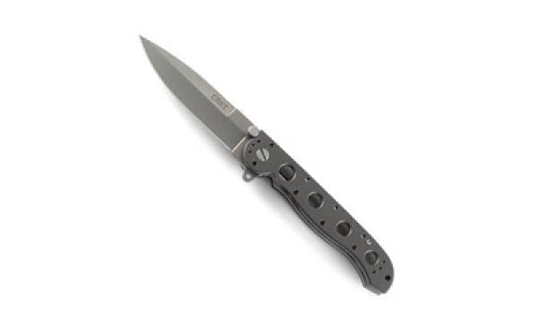 CRKT M16-03S Classic Spear Flipper Folding Knife ( Black )
