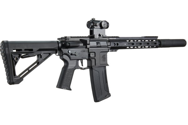 Lancer Tactical Gen 4 Predator 10" SBR AEG Optic & Suppressor Combo