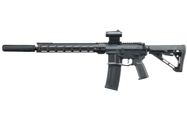 Lancer Tactical Gen 4 Predator 13" Carbine AEG Optic & Suppressor Combo