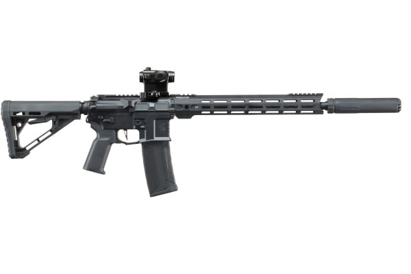 Lancer Tactical Gen 4 Predator 13" Carbine AEG Optic & Suppressor Combo