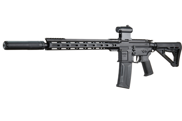 Lancer Tactical Gen 4 Predator 13" Carbine AEG Optic & Suppressor Combo