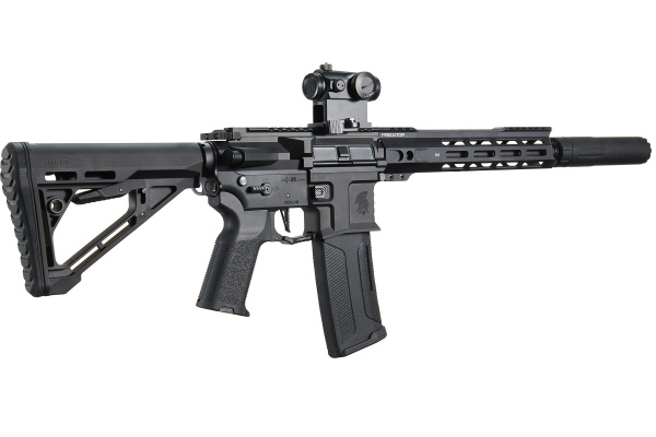 Lancer Tactical Gen 4 Predator 13" Carbine AEG Optic & Suppressor Combo