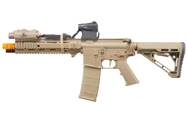 Lancer Tactical Gen 4 L119A2 M4 AEG Airsoft Rifle Field Ready Combo (Tan)